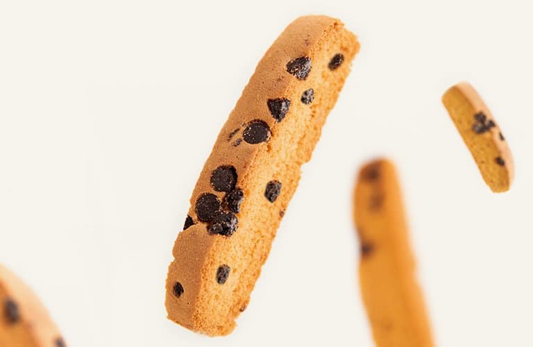 Biscuits con chips de chocolate